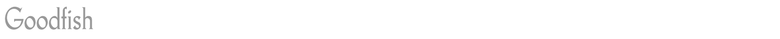 Goodfish font preview